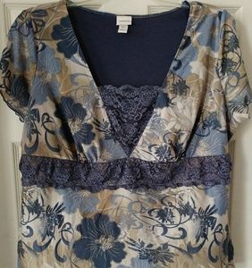 "Lane Bryant Venezia" Plus SizeTop (PRICE DROP)